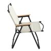 3-piece Folding Outdoor Table and two chairs,Lightweight Aluminum Roll-up Square for indoor, Outdoor Camping, Picnics, Beach,Backyard, BBQ, Party, Pat