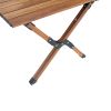 3-piece Folding Outdoor Table and two chairs,Lightweight Aluminum Roll-up Square for indoor, Outdoor Camping, Picnics, Beach,Backyard, BBQ, Party, Pat