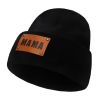 Men's and Women's Beanie Rib Knit Winter Beanie Knit Hat Soft Warm Unisex Flanged Beanie Cap