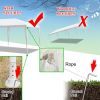 Wedding Camping Parking Waterproof Canopy Tent With Spiral Tube
