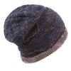Warm Knit Cap Lamb Wool Fluffy Soft Winter Snow Hat