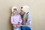 Men's and Women's Beanie Rib Knit Winter Beanie Knit Hat Soft Warm Unisex Flanged Beanie Cap